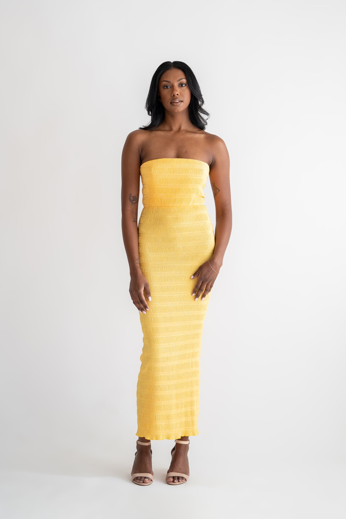 Aurore Gown in Canary
