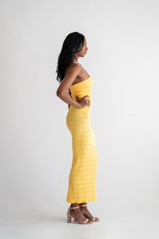 Aurore Gown in Canary