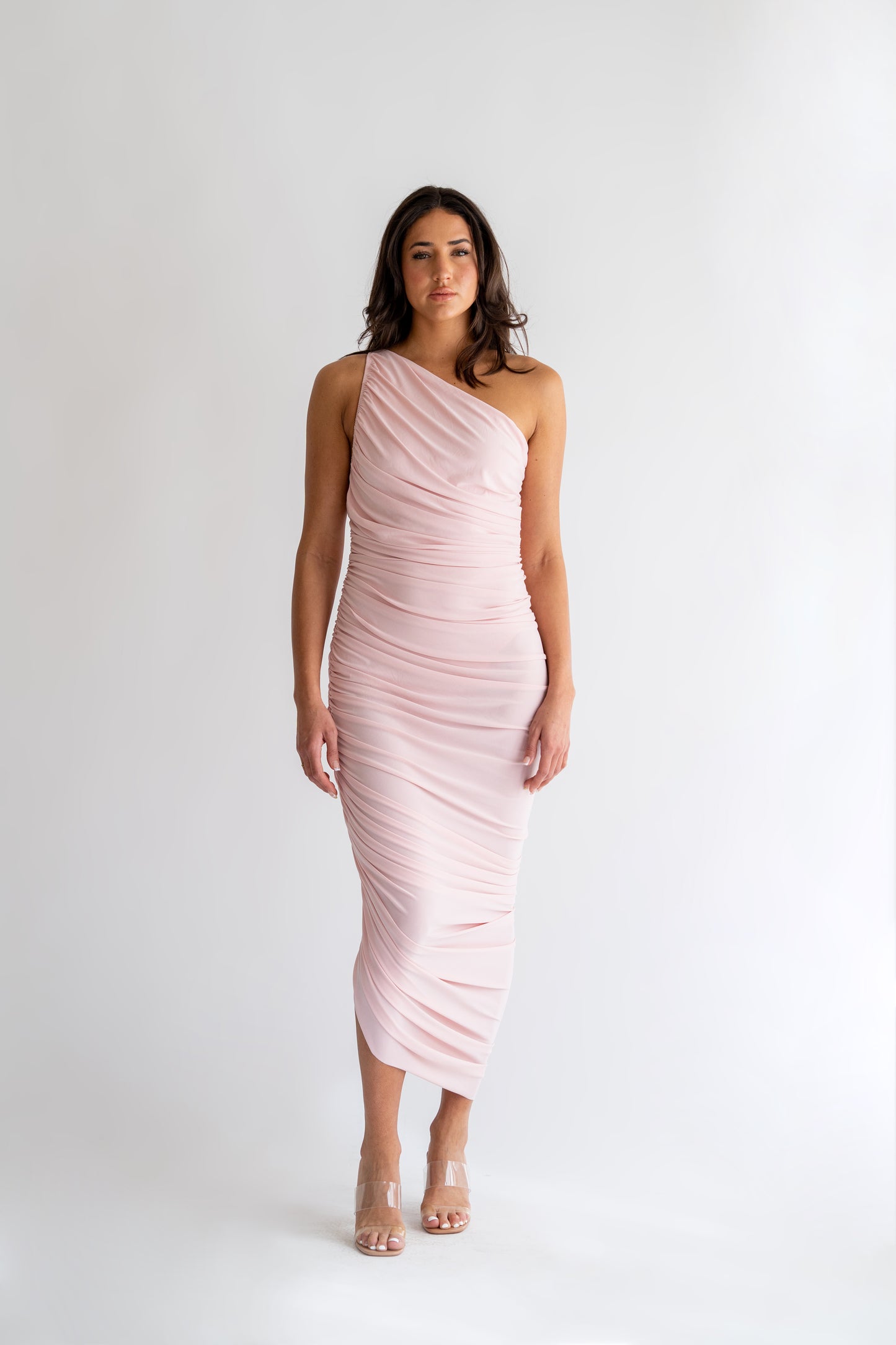Diana Gown in Soft Pink