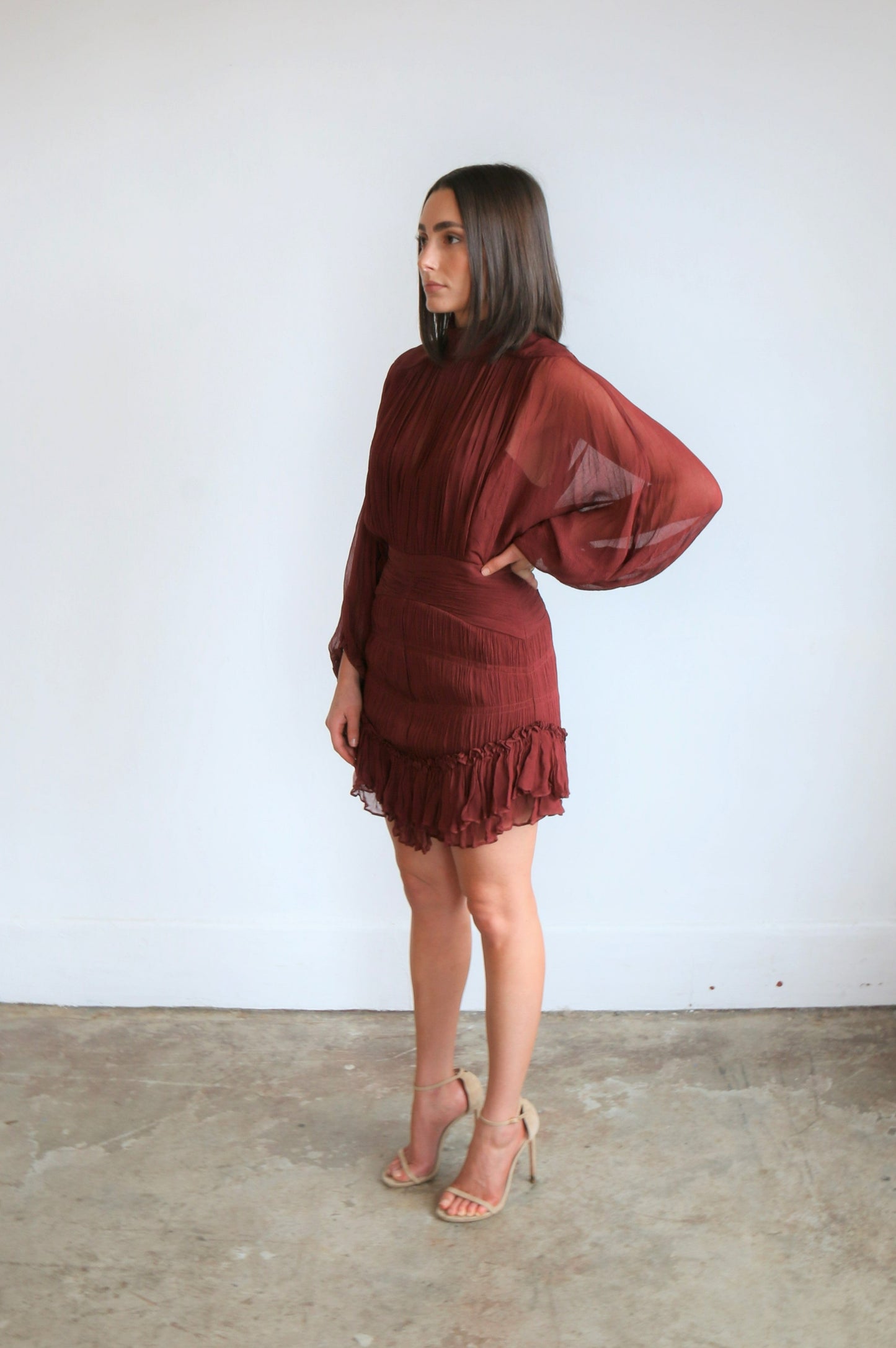 Safira Long Sleeve Mini Dress