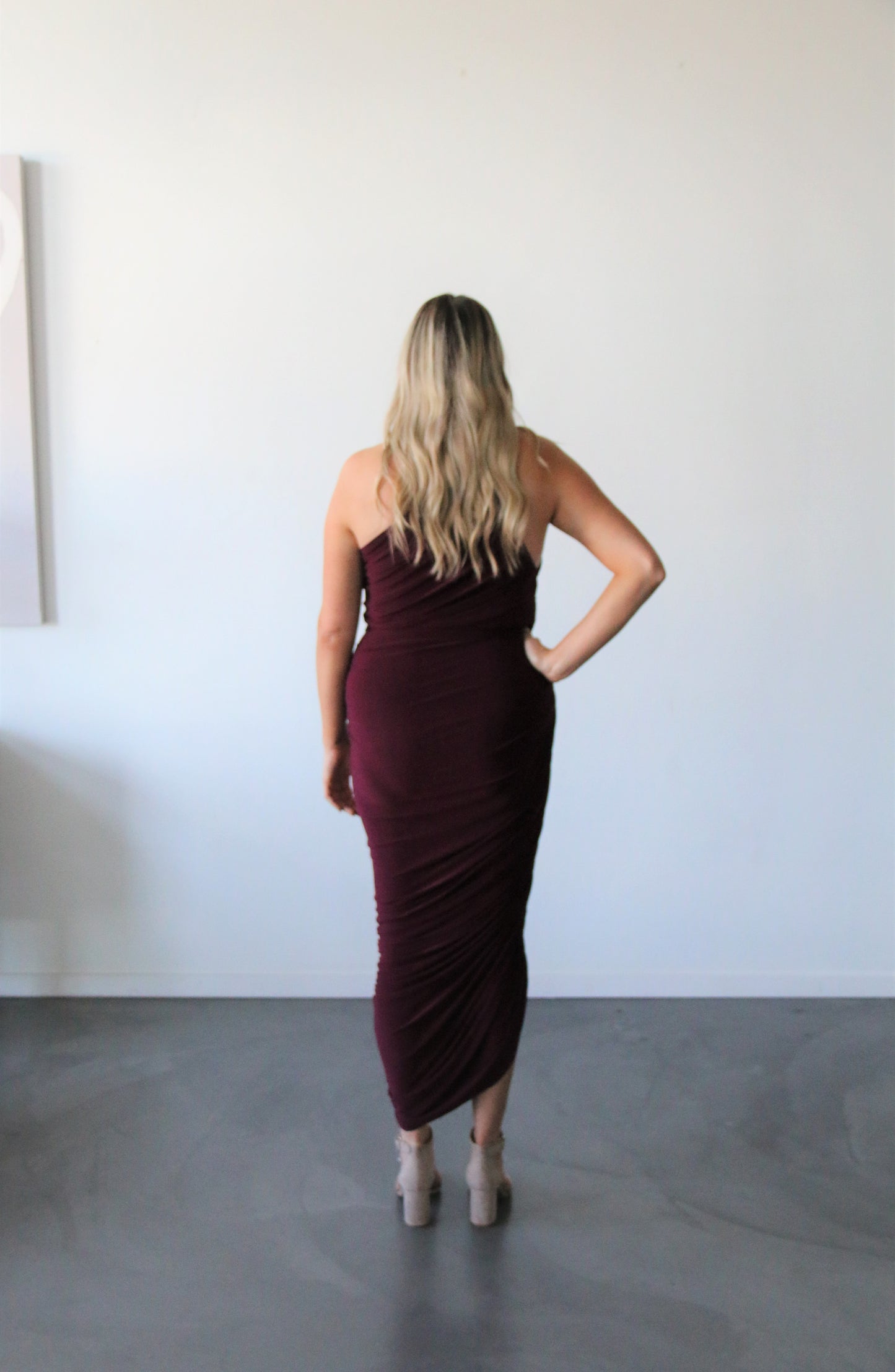 Diana Gown in Plum