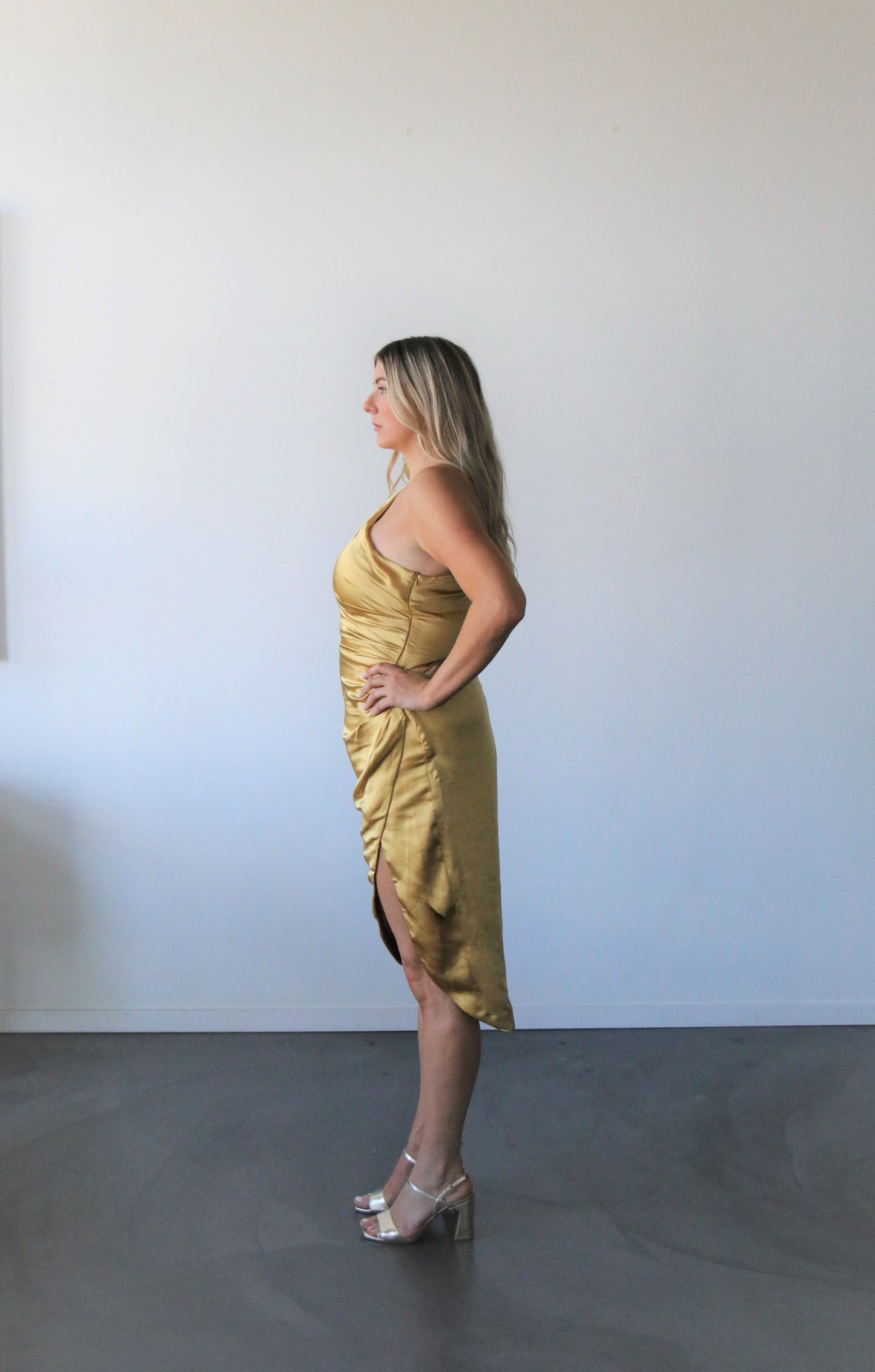 Cassini Dress in Marigold