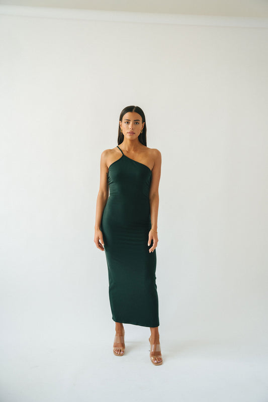 Crowley Dress in Forest